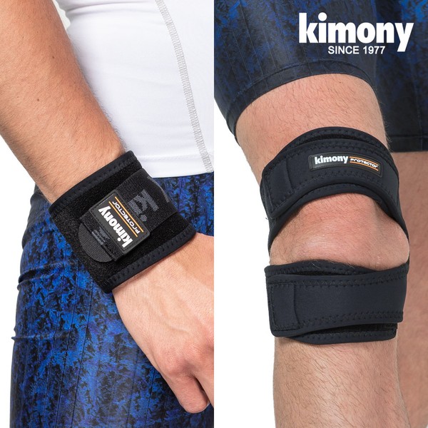 Kimoni premium daily fit wrist guard and knee guard, (01)