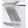HONSHEN 20pcs 6 Inch Meat Hooks S-Hook 4mm Stainless Steel