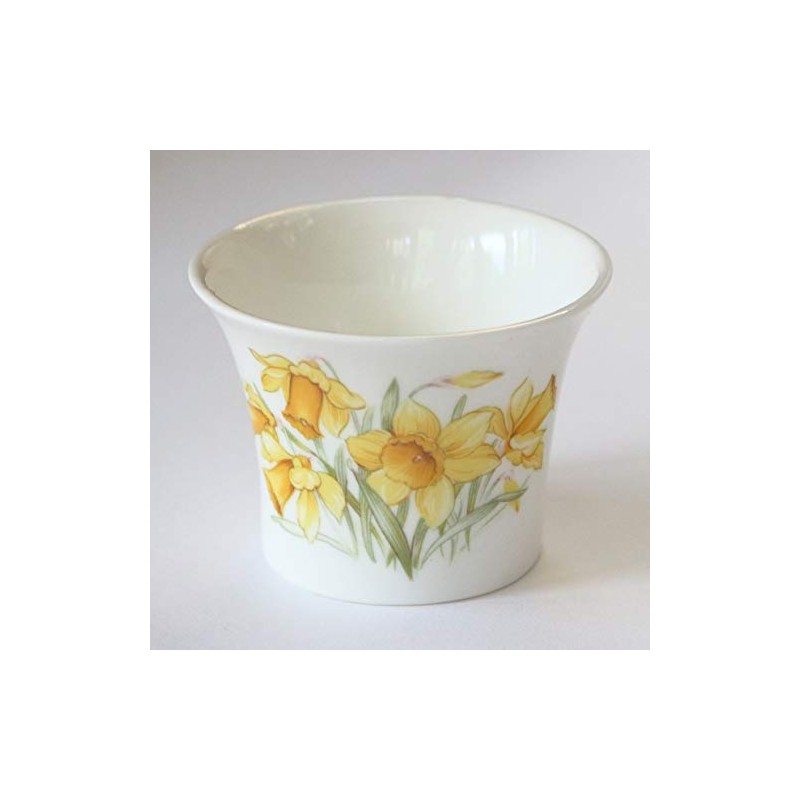 Redwood Collection - Daffodil Bone China Tea Light Holder -