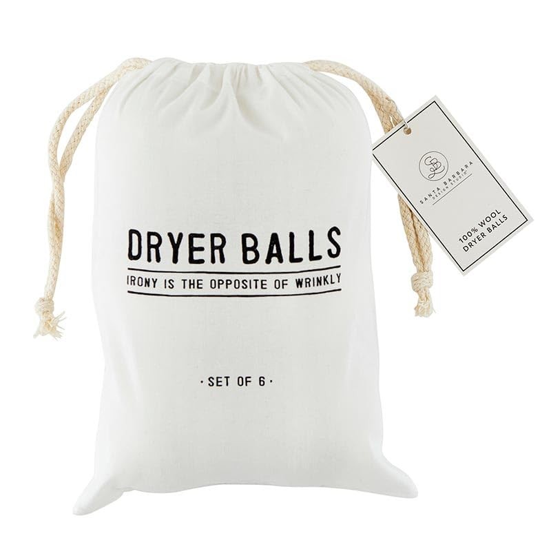 Santa Barbara Design Studio Wool Dryer Balls Natural Fabric Softener