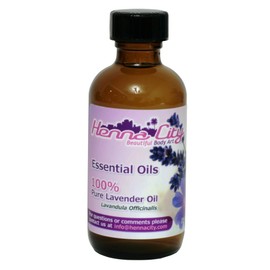 Henna City - Lavender Essential Oil, 100% Pure, Undiluted (2 oz)