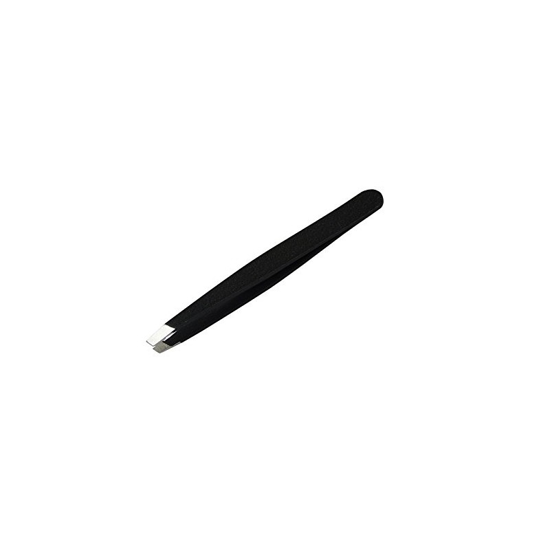 Excellent Metallic Tweezers/Splinter Tweezers - 9.5 cm - Black