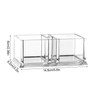 Small Sugar Packet Holder for Coffee Bar,Acrylic Tea Bag Organizer