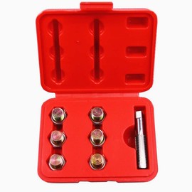 BestsQ M15 x 1.5MM Oil Drain Plug Tap Thread Repair Kit Oil Pan Screws Rethread Tool
