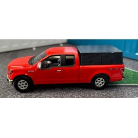 Handmade 3D Printed Add-On Pickup Truck Cap /Shell for 1/64 Greenlight Pickups (See List) - White