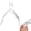Alicate de Cutícula de Acero Inoxidable, Cortaúñas Profesional para Dedos
