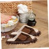 COLLBATH 1 Pair Practical Detachable Mop Slippers Chenille Floor Cleaning
