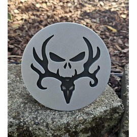Antler & Skull Custom Hitch Cover