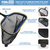 Poolvio Upgraded Pool Cleaning Kit – Weighted Vacuum Head with