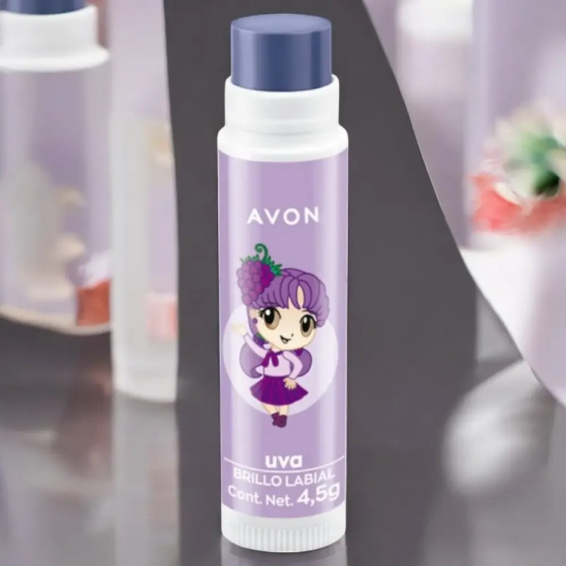 Kit 2 Brillo Labial Frutita Uva Avon