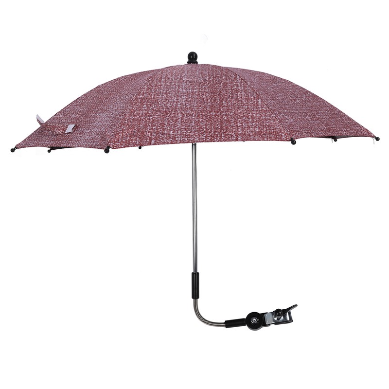 Baby Stroller Umbrella with 360 Degree Adjustable Clamp UV Protection
