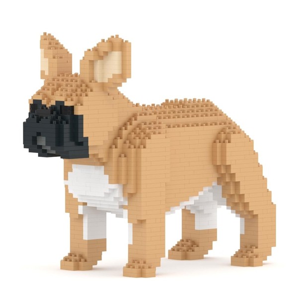 JEKCA French Bulldog 02S-M01 | Plastic Building Blocks | Age