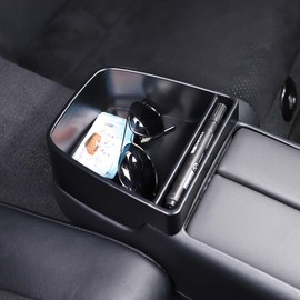 autopart2021 Center Armrest Rear Car Storage Box Organizer Tray For GR86 / BRZ 2022-2023