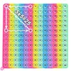 Multiplication Addition Practice Math Pop Fidget Board Game, Push Bubbles