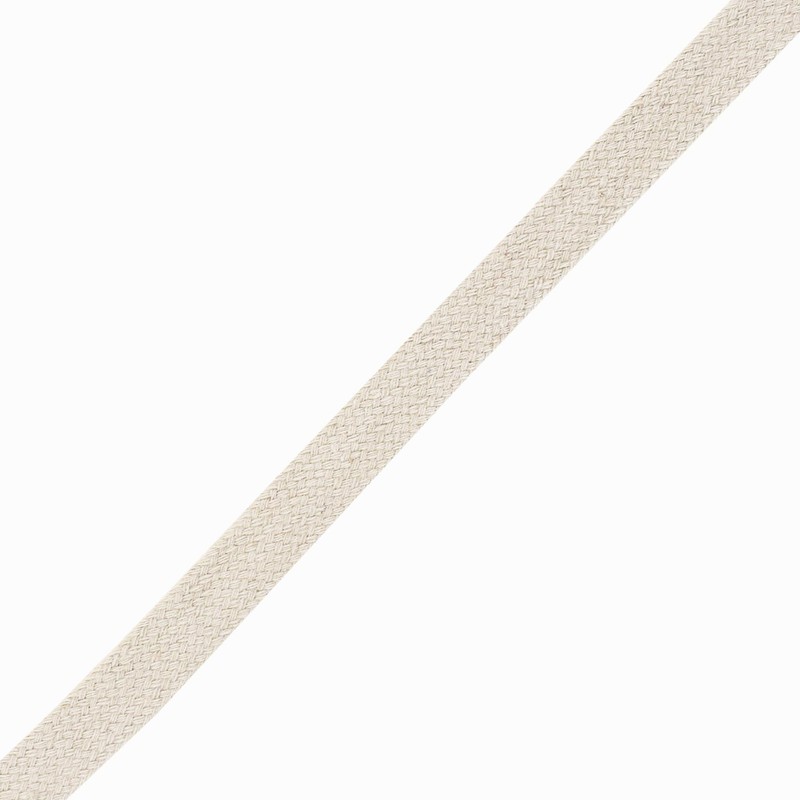 Mandala Crafts Cream Flat Drawstring Cord Drawstring Replacement, 1/2 Inch