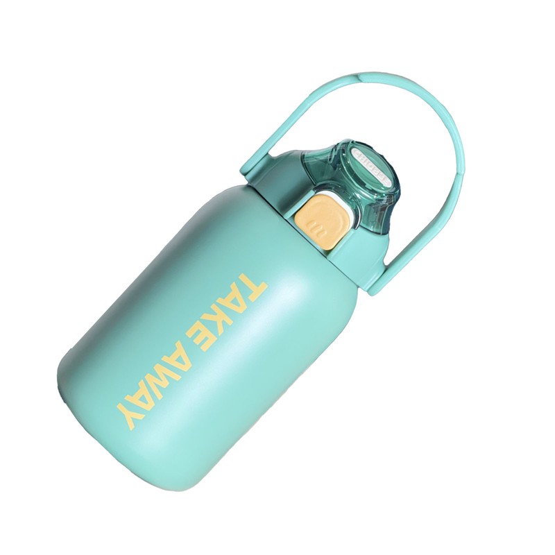 850ml Insulated Water Bottle Large Capacity with Bounce Cap Straw