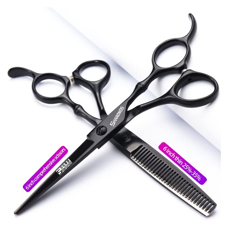SHARONDS 440C Hair Cutting Scissors Set, Hair Scissors, Thinning Scissors,