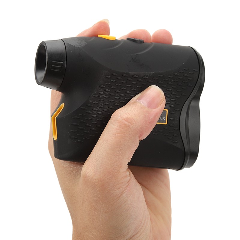 Laser Rangefinder Multifunction 6X Magnification Waterproof Dustproof Flag Pole Lock