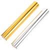 EXCEART Transfer Foil Paper 2 Rolls Toner Reactive Foil for