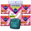 Pads for Women Sanitary Bundle with Bodyform Sanitary Towels x56