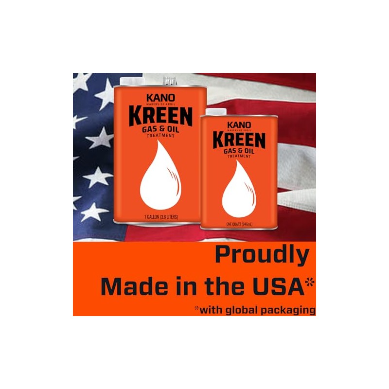 Kroil Kreen Gas & Oil Treatment - Engine Cleaner Additive