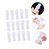 SAFIGLE 15pcs Oil Roller Bottles Refillable Plastic Containers with Roller
