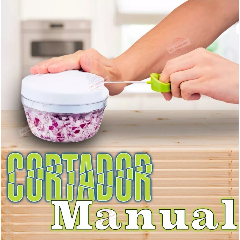 J.H. Company Cortador Para Verdura Manual Picador Alimentos Cocina 9389