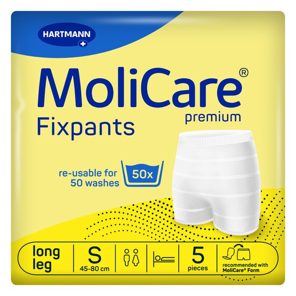 Molicare Premium Fixpants Incontinence Fixing Pants Small Pack of 5