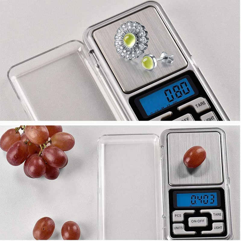 Digital Scale, LED Backlight Display,0.01-200g Mini Digital Pocket Scale for