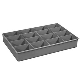 Durham 229-95-16-IND Small, 16 Compartment Insert, Gray