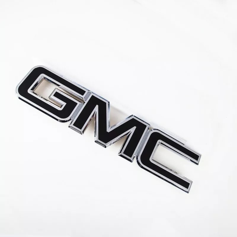 AutoTattoo 15-19 GMC Sierra Front Grille Letter Logo Emblem Adhesive