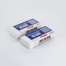 Pentel Hi-Polymer Eraser, Jumbo Size 12 pack(ZEH-20)