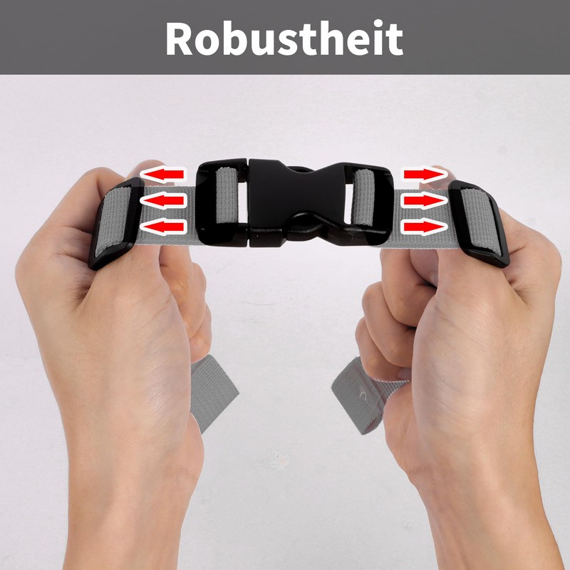 Moorle Adjustable Chest Strap Backpack, Pack of 2 Nylon Backpack