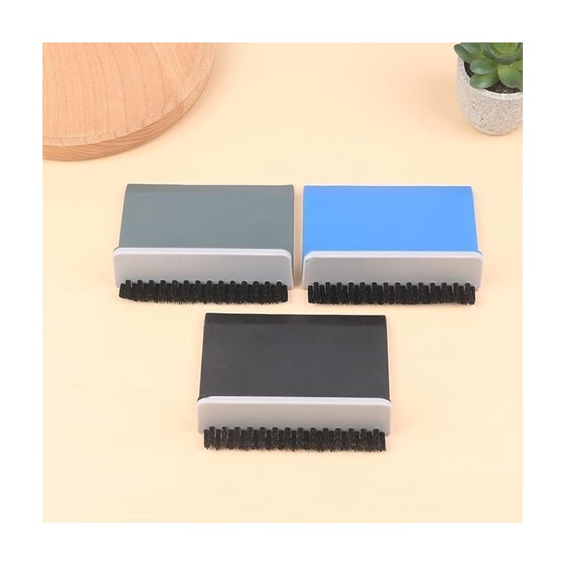 2 Pcs Black Kitchen Sink Squeegee Cleaner Countertop Brush Wiper