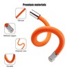 Faucet Extension Tube,Rotatable Extender Hose,Bendable Water Tap Pipe,Splash Proof Mouth,Kitchen