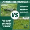 Yaocom 10 Pcs 10 Inch Garden Hose Guide Stakes Metal
