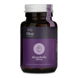 Tiba Salud | Alcachofa Suplemento Natural Antienvejecimiento - 60 Cápsulas Veganas De .550gr C/u Sabor Natural