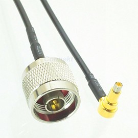 MS-156 MS156 Plug Male to N Male Plug Test Probe RG174 Cable Leads 35CM Quick USA Shipping
