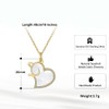 Ginger Lyne Collection Cat Heart Pendant Necklace for Women Sterling