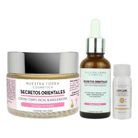 Kit Suero Y Crema Blanqueadora Unifica El Tono De Tu Piel Tipo de piel Todo tipo de piel