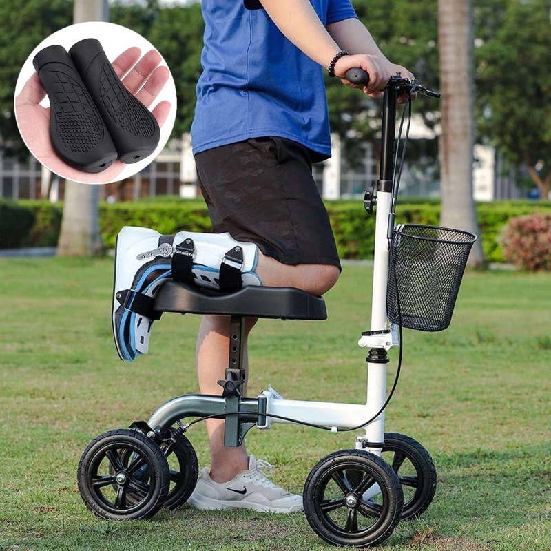 2 Pcs Knee Scooter Hand Grips, Knee Scooter Accessories, Replacement