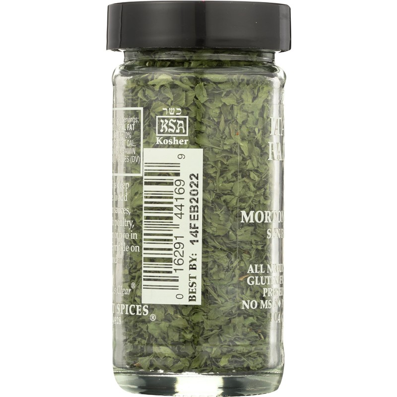 Morton & Bassett Italian Parsley, 0.4oz – Salt-Free, Non-GMO, Spice