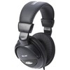 MUSIC STORE Dynamic Headphones, HiFi Headphones Black with Padded Headband,