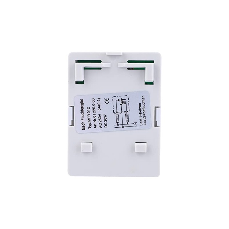 MFR012 Mechanical Humidity Controller Hygrostat Fan Heater with PC Material