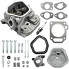 Newnessai Cylinder Head Assembly with Valve Spring Spark Plug Insulator