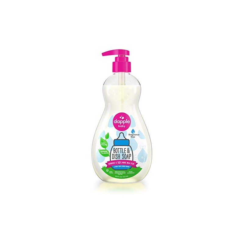 Dapple Baby Bottle & Dish Liquid ,16.9 Fl Oz (Pack