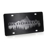JEEP Gladiator Front Vanity License Plate - Black Powder Coated