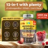 12in1 Mushroom Gummies 4550mg w Ashwagandha Shilajit Lion’s Mane Cordyceps