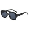 Mirkcittle Trendy Square Aviator Sunglasses for Women Men Hexagonal Thick