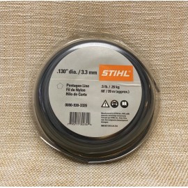 Stihl 0000 930 3326 Pentagon Trimmer Line 130.''dia./3.3 mm OEM